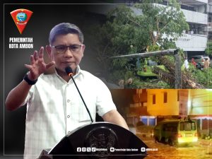 Wali Kota Ambon Instruksikan Penanganan Terintegrasi Pasca Insiden Pohon Tumbang