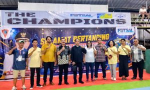 Rustam Simanjuntak Resmi Buka Turnamen Futsal Pemuda Urimessing