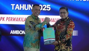 Ambon Raih Opini WTP Setelah Tiga Tahun, BPK Apresiasi Perbaikan Tata Kelola Keuangan