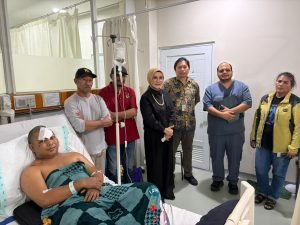 Widya Pratiwi Jenguk Korban Bentrokan Matraman, Tegaskan Semua Anak Bangsa Setara