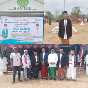 Kecamatan Leihitu Gelar Upacara Hari Santri Nasional 2026,Ketua Panitia Ingatkan Santri Tak Tinggalkan Lapangan